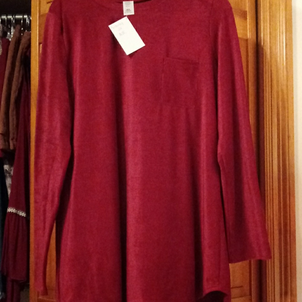 ❌Maroon corduroy blouse❌